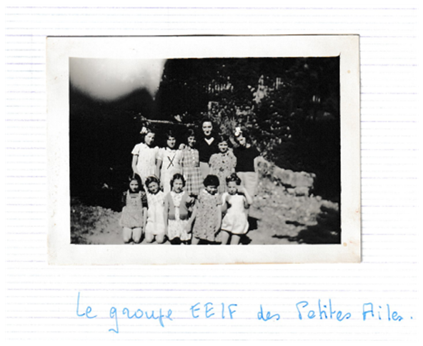 The Petites Ailes EEIF group, Saint Martin Vésubie 1943